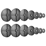 Deep Dish Cast Iron Plates, 1.25kg-25kg & Sets - Strength Shop