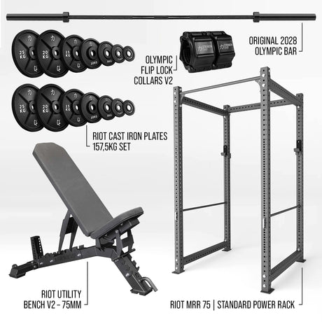 Heavy Duty Home Gym Bundle - Strength Shop