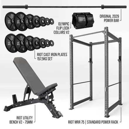 Heavy Duty Home Gym Bundle - Strength Shop