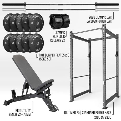Heavy Duty Home Gym Bundle