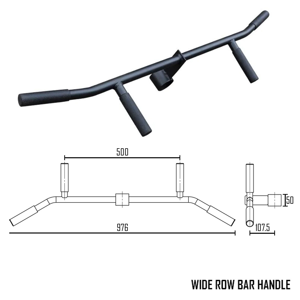 T-Platform Handles – Strength Shop