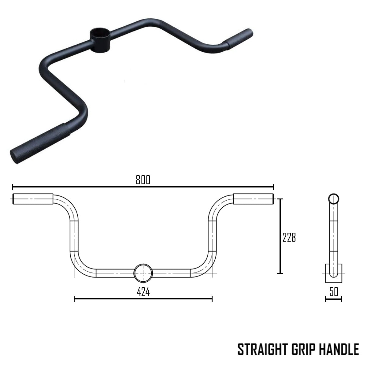 T-Platform Handles – Strength Shop