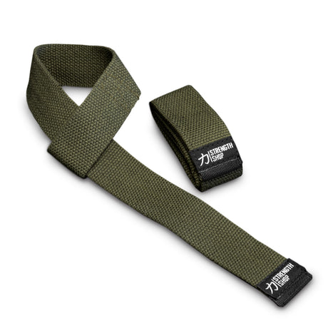 Originals Lifting Straps, Khaki - Cotton - Strength Shop