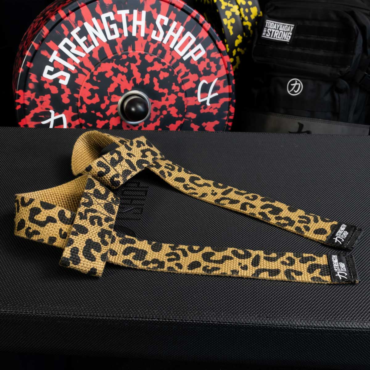 Originals Lifting Straps, Leopard - Cotton - Strength Shop