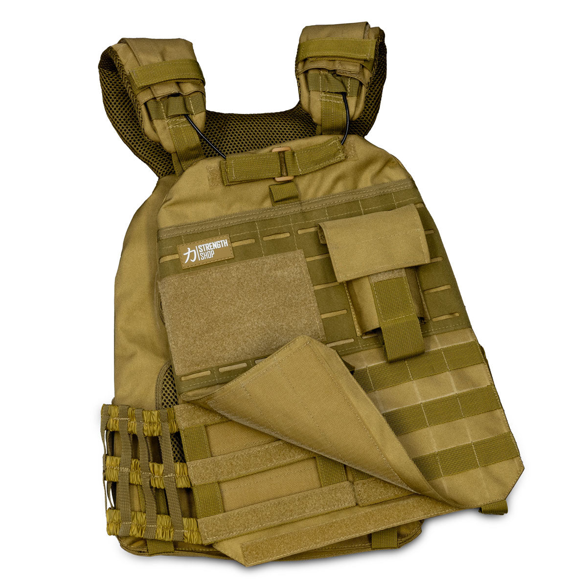 Tactical Plate Carrier Vest – 8kg, 10kg or 15kg - Strength Shop