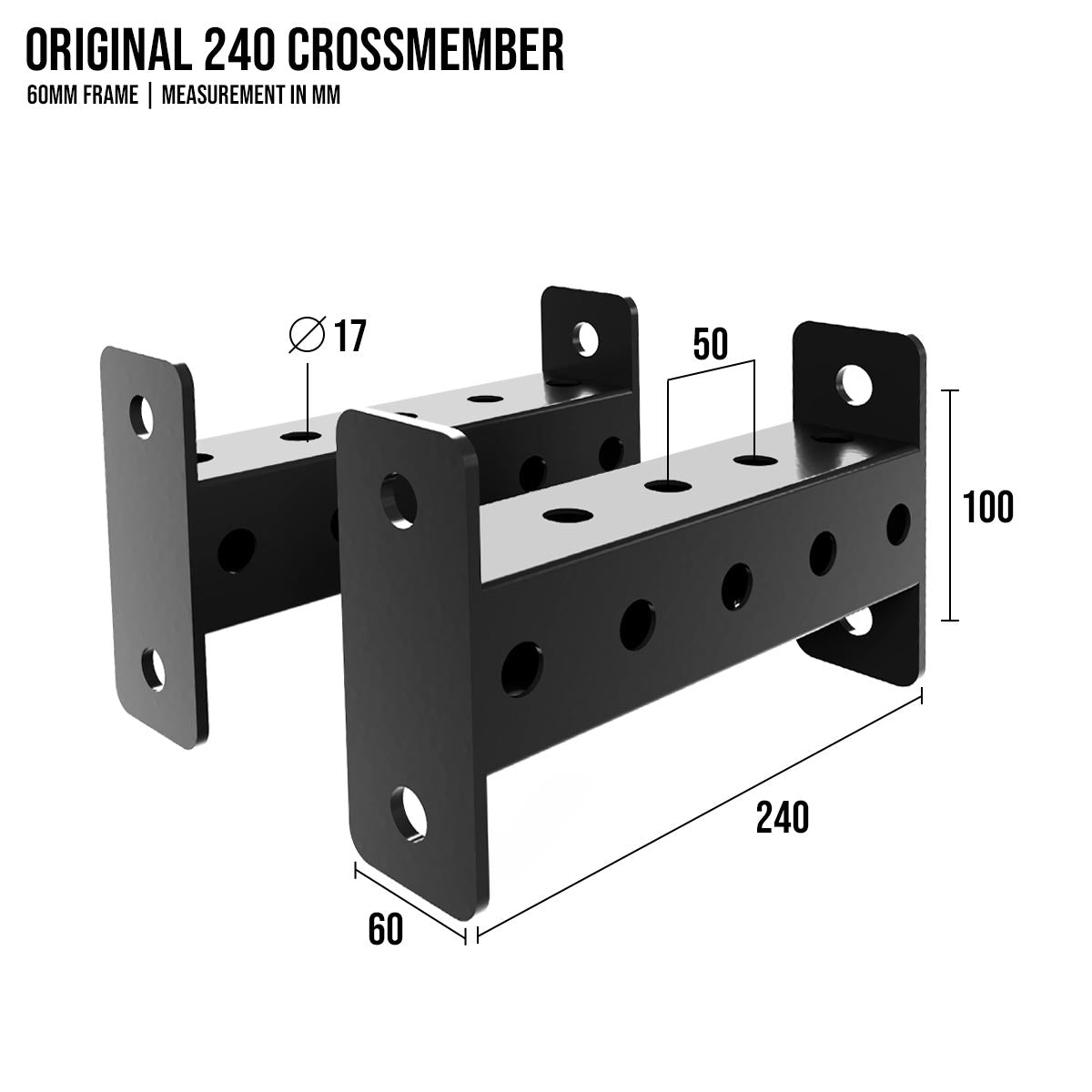 B-WARE Original MRR 60 | Crossmembers - Strength Shop