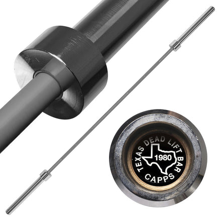 Original Texas Deadlift Bar – Gunmetal - Preorder (Ships by July 31) - Strength Shop