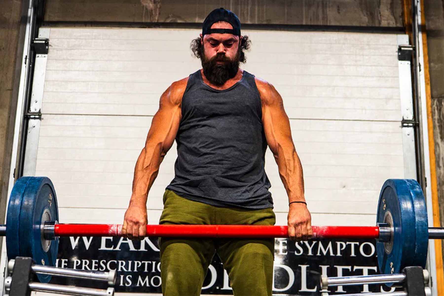 Original Texas Fat Axle Power Bar - 2" Axle - Red Cerakote - Preorder (Ships by July 31) - Strength Shop