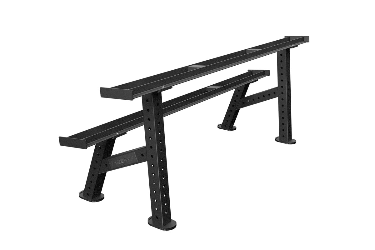 Riot Dumbbell Rack - 2-Tier - Strength Shop