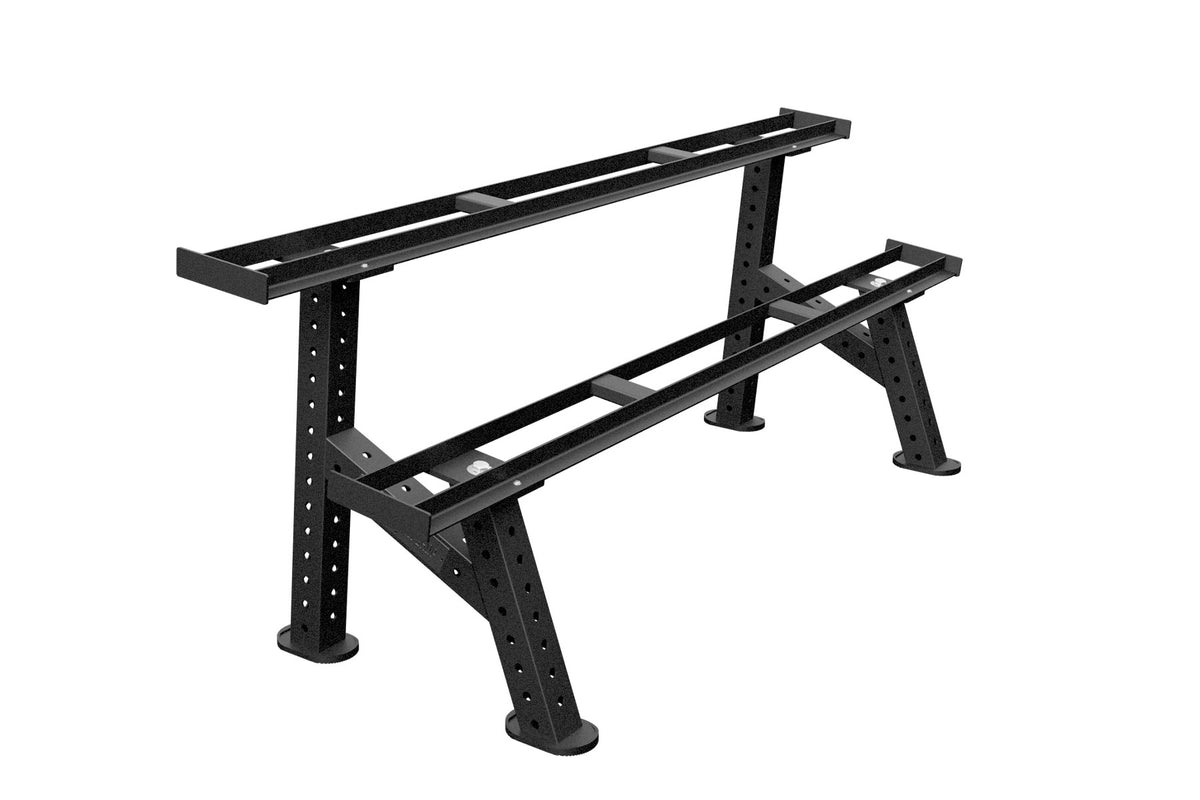 Riot Dumbbell Rack - 2-Tier - Strength Shop