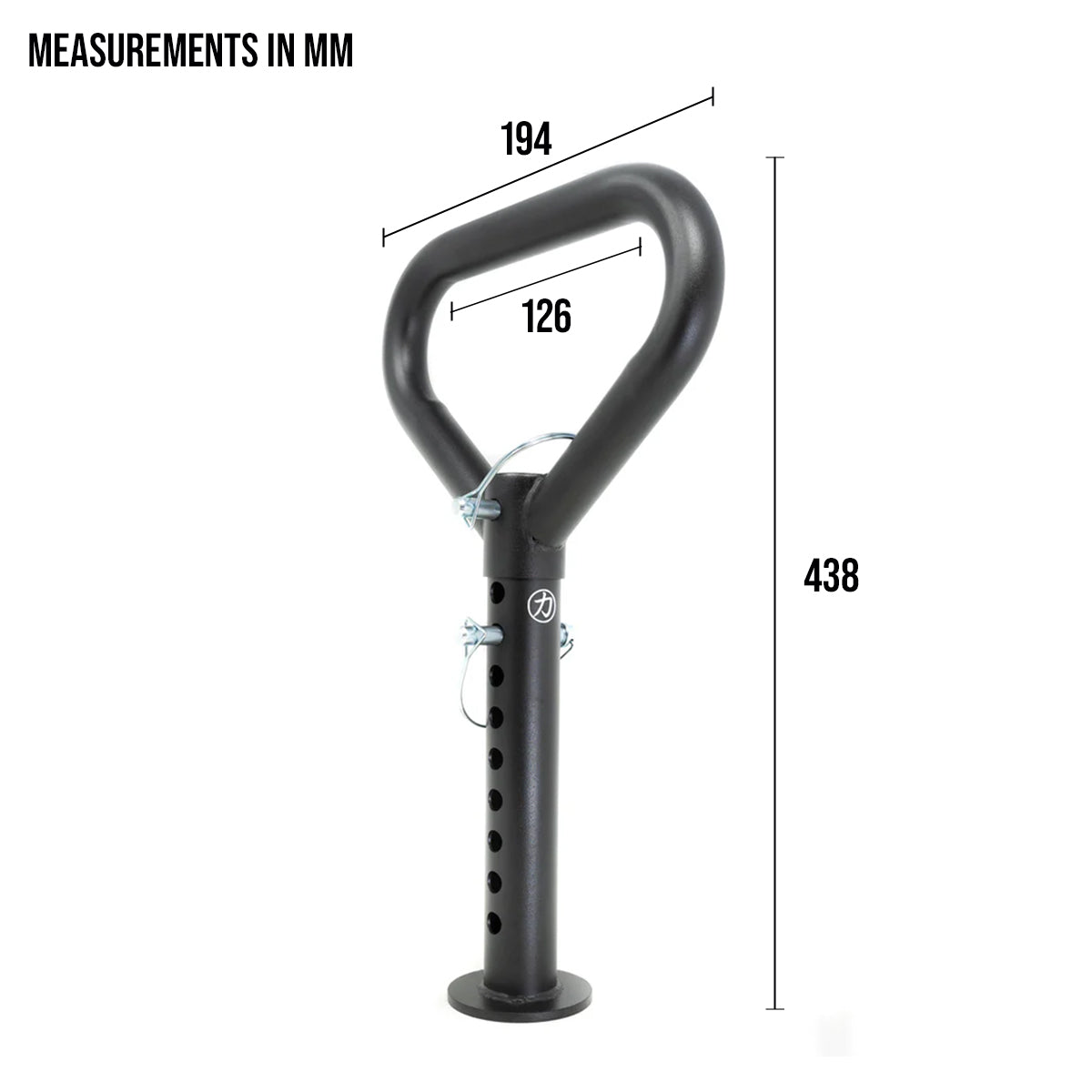 Beladbarer Kettlebell-Griff