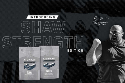 AIRWAAV PX1 Performance Mouthpiece – Shaw Strength Edition - Strength Shop