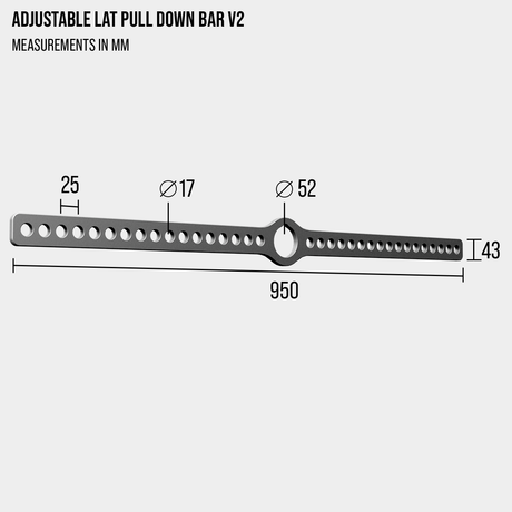 Adjustable Lat Pulldown & Row Bar - Strength Shop