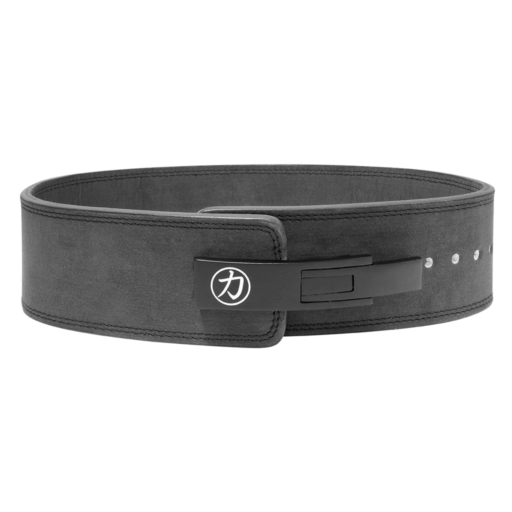 Strength Shop 13MM BLACK OUT POWERLIFTING BLACK LEVER BELT (XL) - IPF  APPROVED