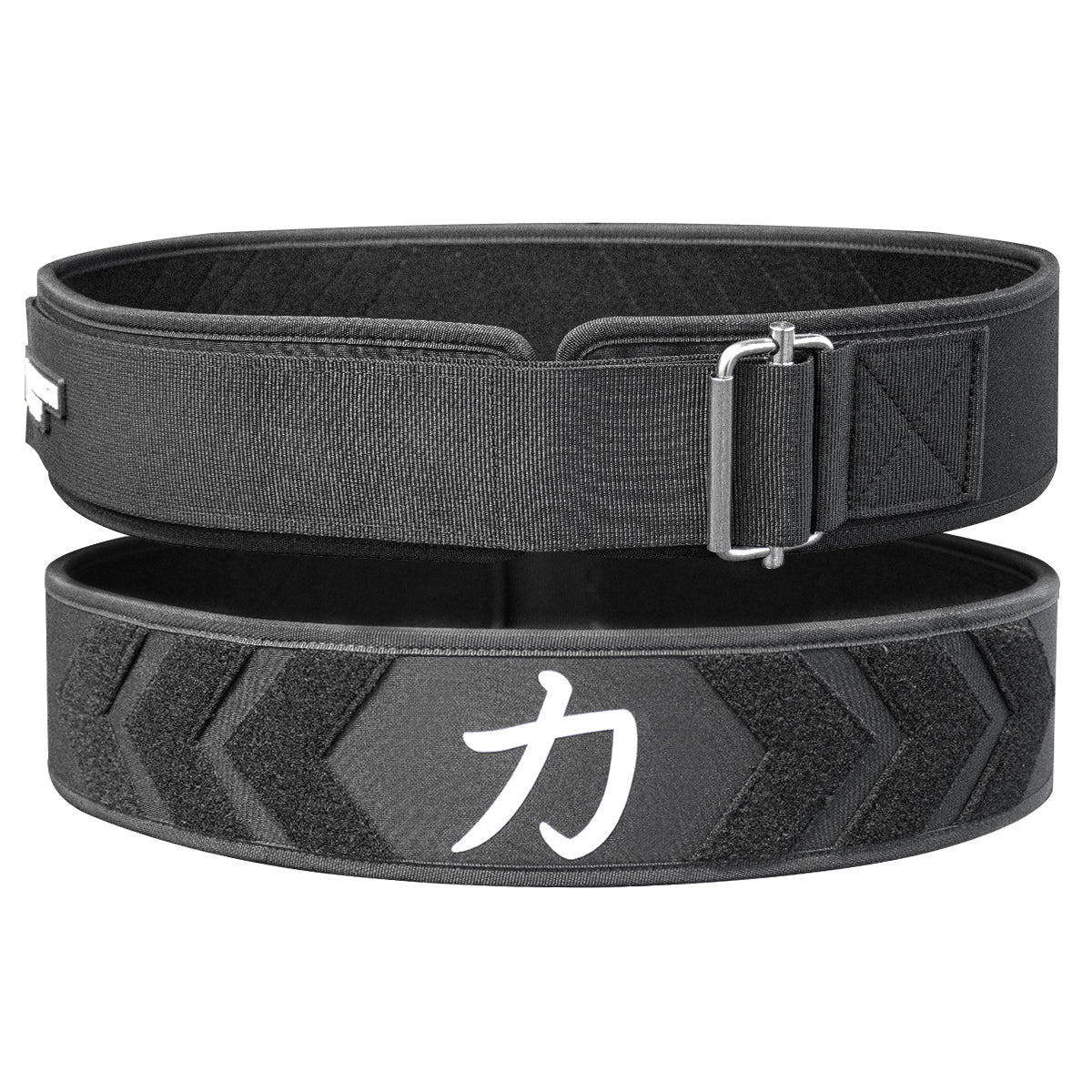 Flexibele nylon en neopreen weightlifting belt met klittenbandsluiting