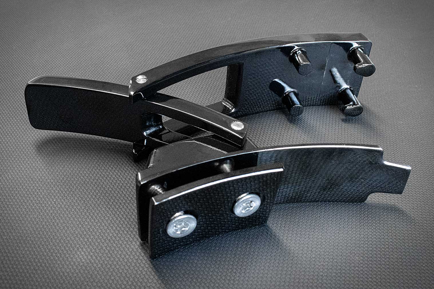 Obsidian Black Lever Buckle - Lifetime Warranty - Strength Shop