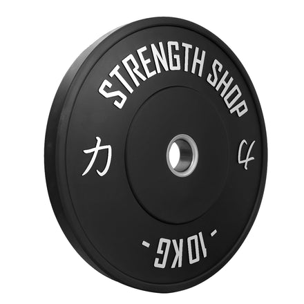 B-WARE Riot Bumper Plates 2.0 – Black, 25kg - Strength Shop