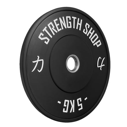 B-WARE Riot Bumper Plates 2.0 – Black, 25kg - Strength Shop