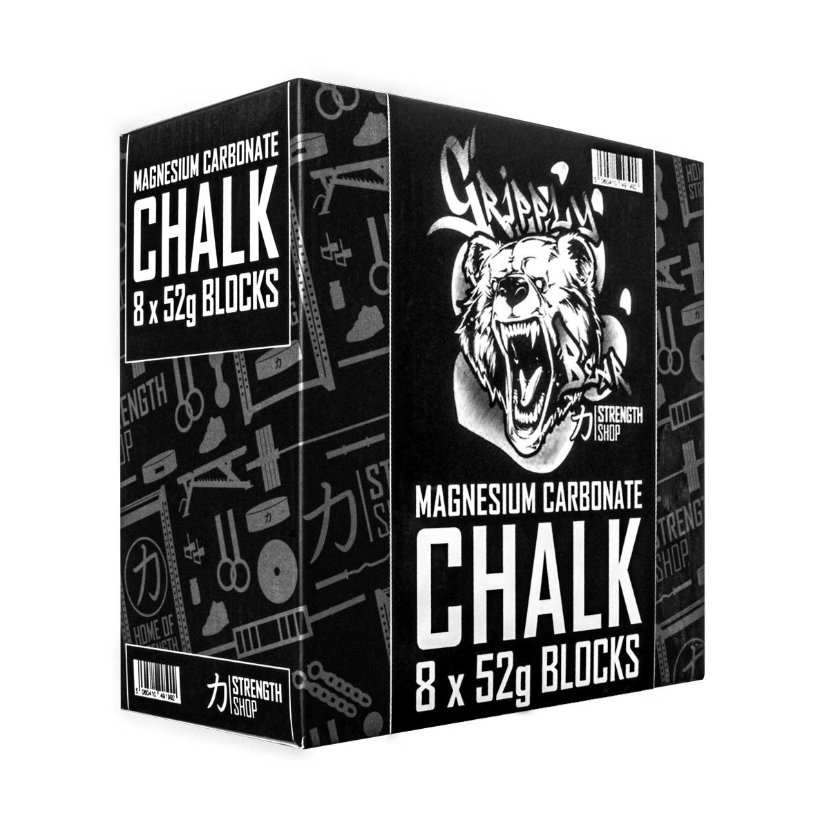 Magnesium Carbonate Chalk - 5 X Cases of 8 Blocks - Strength Shop