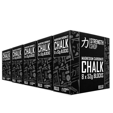 Magnesium Carbonate Chalk - 5 X Cases of 8 Blocks - Strength Shop