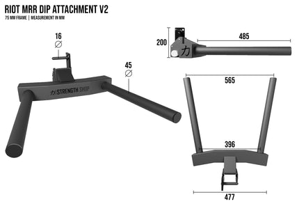 Riot V2 MRR 75 I Dip Horn