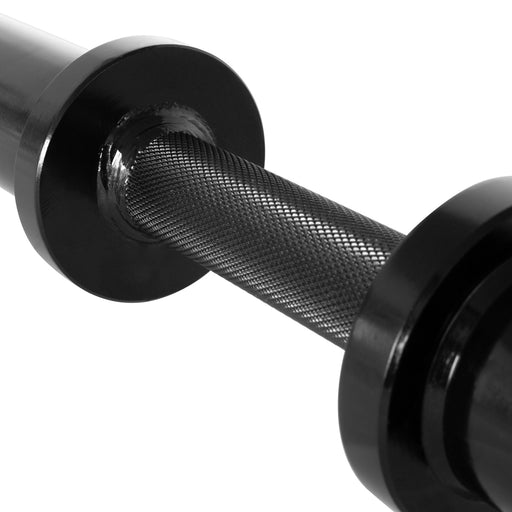 Olympic Dumbbell Handle with Fixed Sleeves - Strength Shop