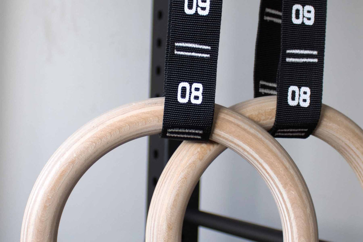 Gymnastic Rings and Straps - FinalRep Approved - Strength Shop