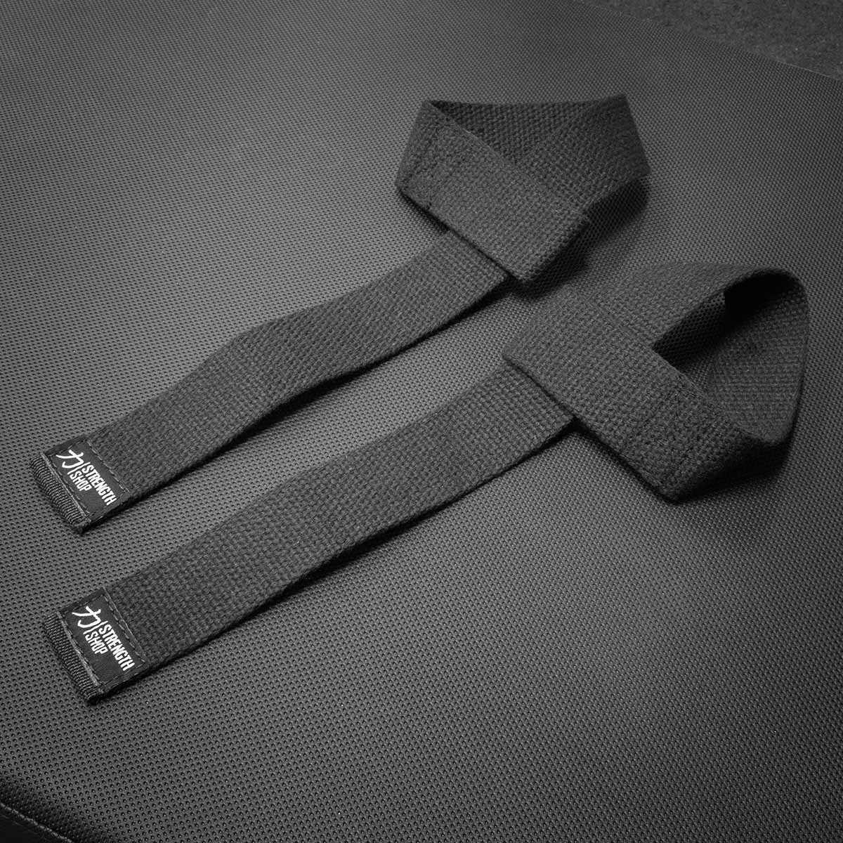 Originals Lifting Straps, Black - Cotton - Strength Shop