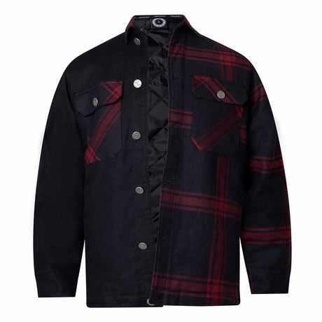 MIRACLEWEAR FLANELL JACKET, Red-Black - Strength Shop