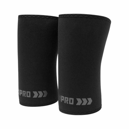 7mm Inferno PRO Knee Sleeves - Extra Stiff Neoprene, Stealth - IPF Approved - Strength Shop