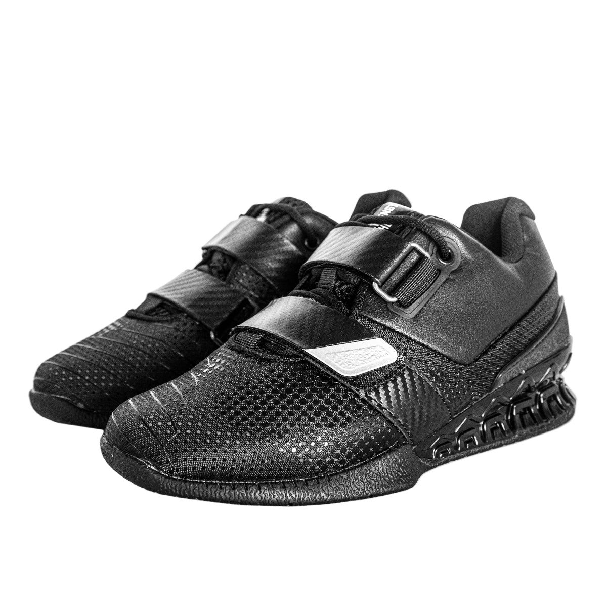 Adidas Herren Adipower II Gewichtheben Schuhe Schuhwerk Weiß/Schwarz