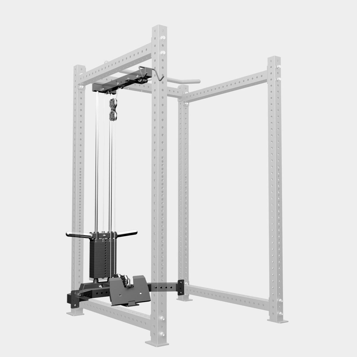 Riot MRR Lat Pulldown & Low Row Attachment | Rear Mounted Cable System - Strength Shop