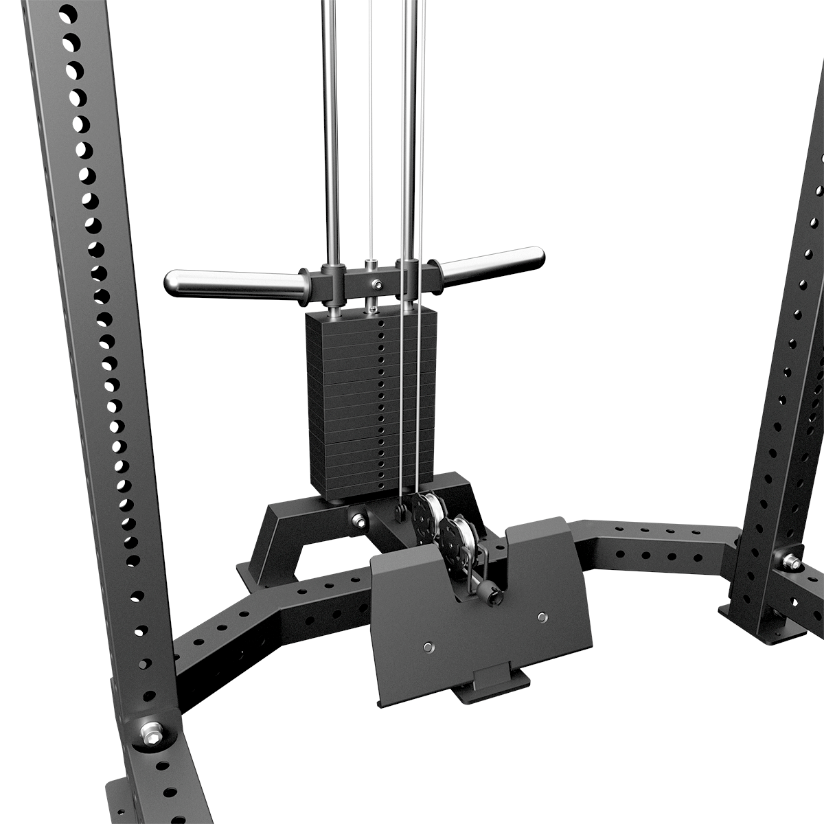 Riot MRR Lat Pulldown & Low Row Attachment | Rear Mounted Cable System - Strength Shop