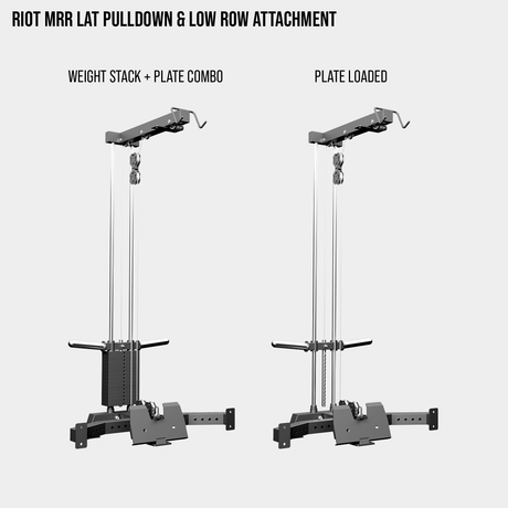 Riot MRR Lat Pulldown & Low Row Attachment | Rear Mounted Cable System