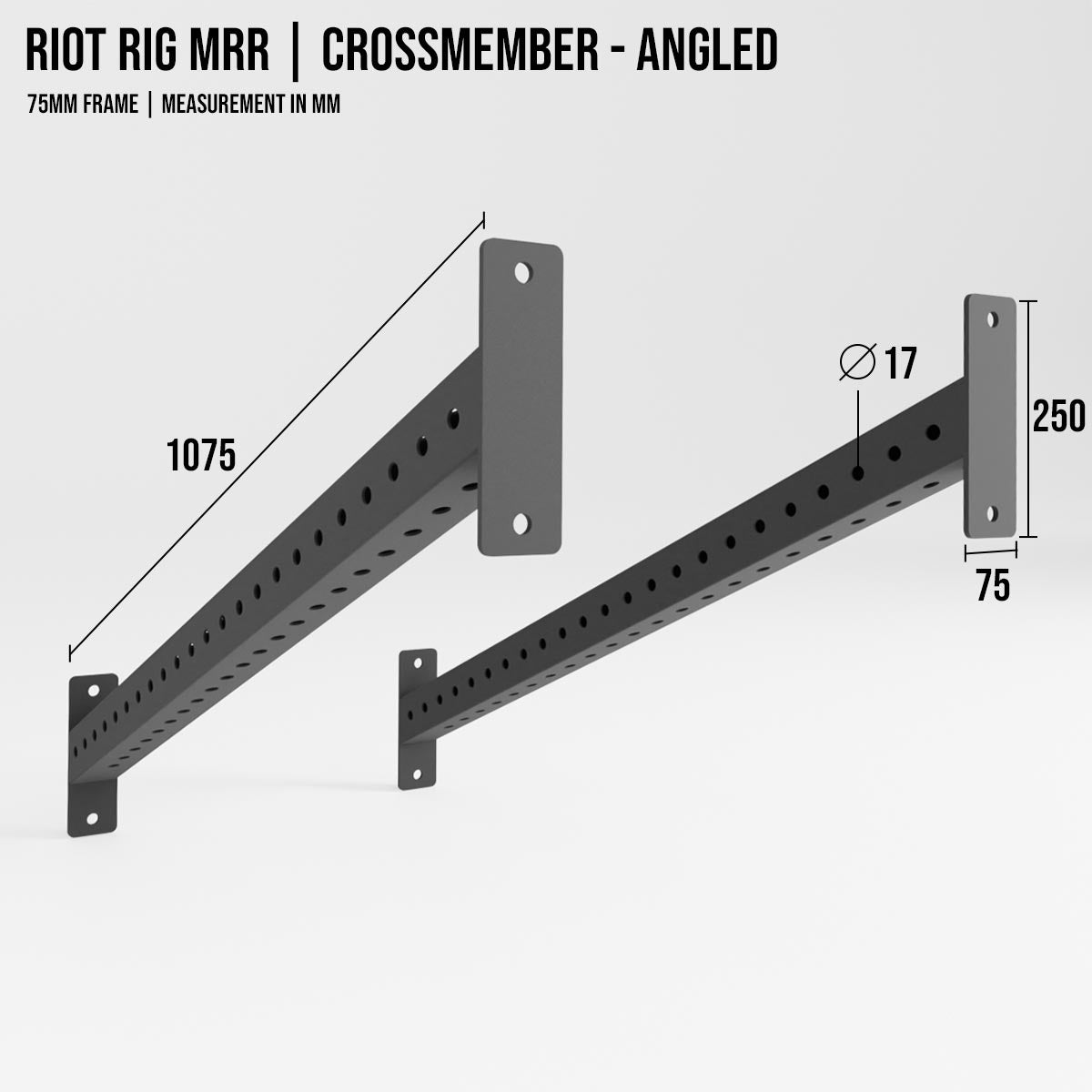 Riot Rig MRR | Crossmember - Angled - Strength Shop