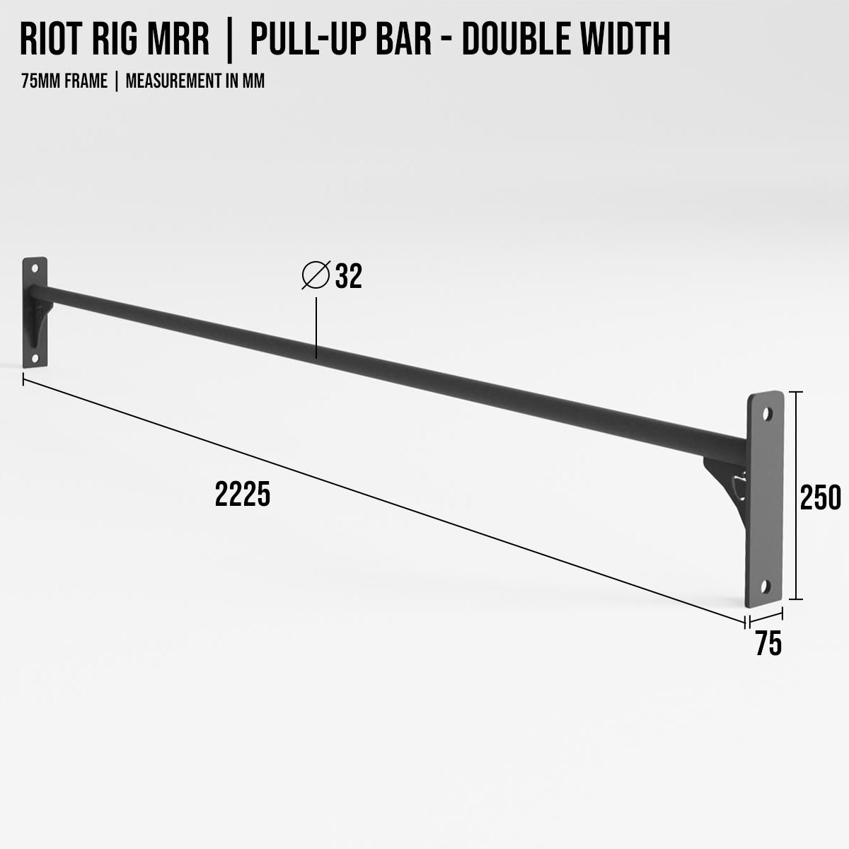 Riot Rig MRR | Pull-Up Bars - Structural Pull-up Bars - Strength Shop