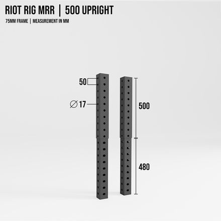 Riot Rig MRR | Upright Extensions - Strength Shop