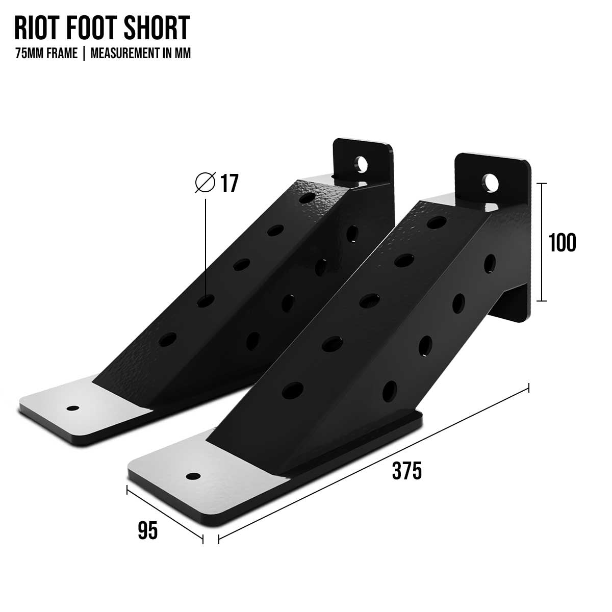 B-WARE Riot MRR 75 | Feet - Strength Shop