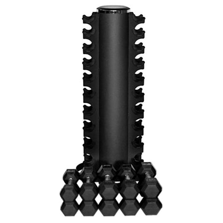 Hex Dumbbell Tower Rack - Strength Shop