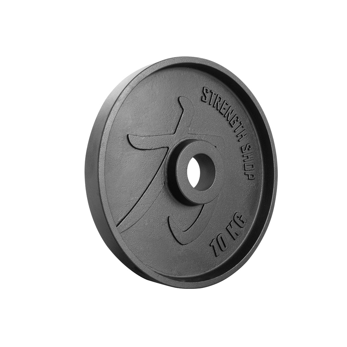 Deep Dish Cast Iron Plate Sets 17.5kg 90kg 100kg 107.5kg Strength Shop