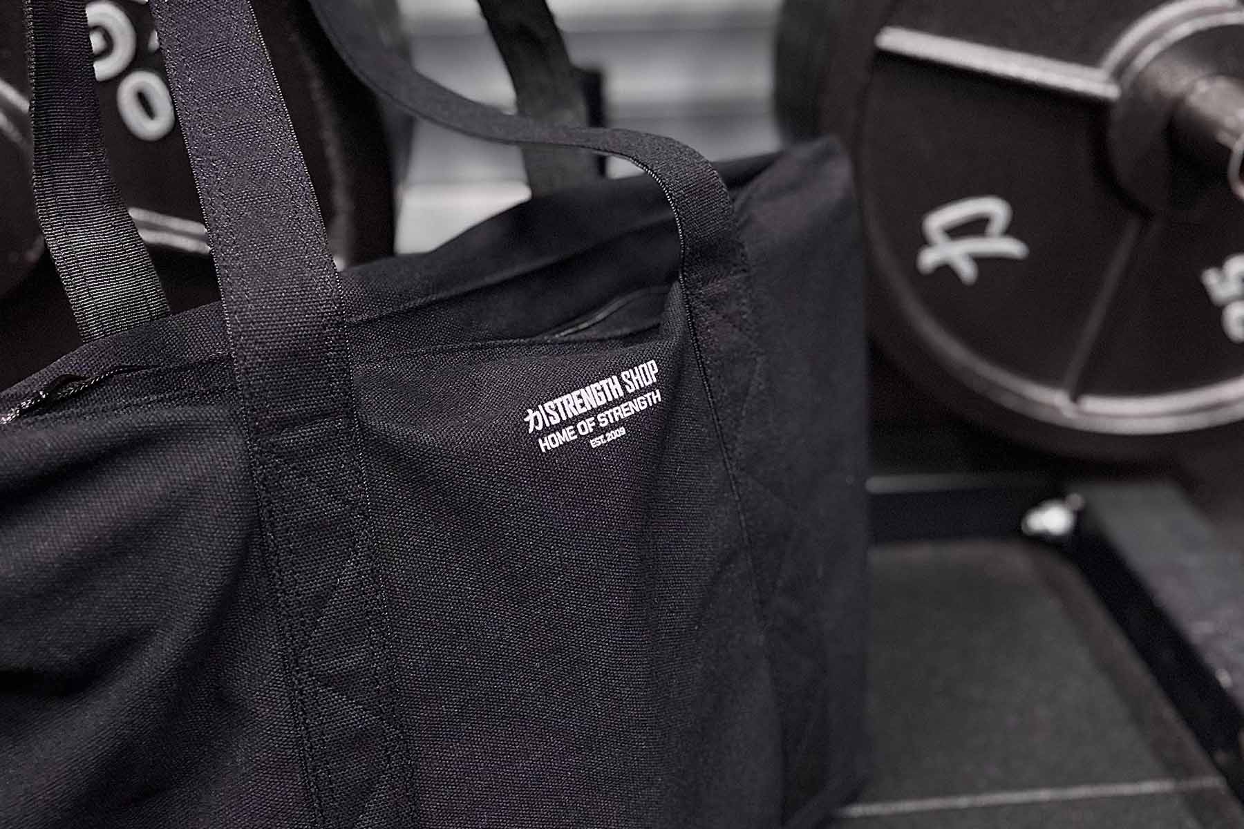 Strength Shop Tote Bag – Canvas Gym Tote