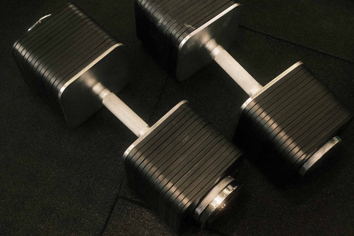 Strength Shop Verstellbare Kurzhanteln 20–98 kg, Set