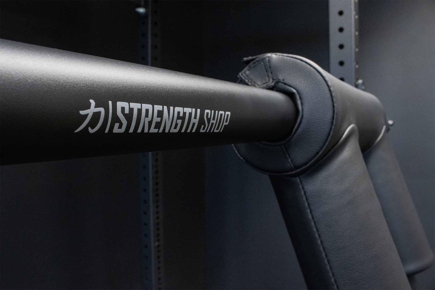 Riot Olympic Safety Squat Bar - Natural Angle Handle – Strength Shop
