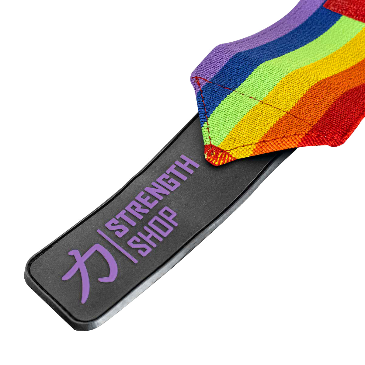 Heavy Wrist Wraps, Rainbow  - IPF Approved - Strength Shop