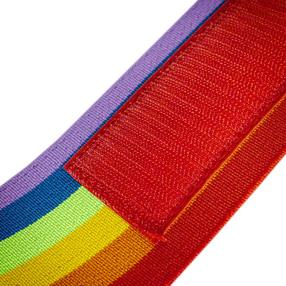 Medium Wrist Wraps, Rainbow, IPF Approved – 60cm - Strength Shop