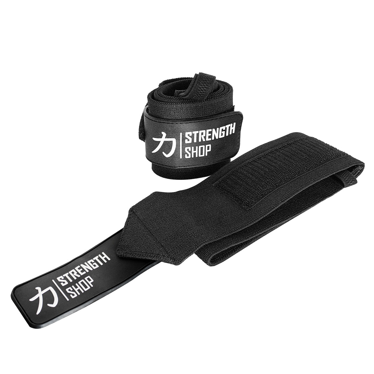 Medium Wrist Wraps, Black, 30CM/60CM - IPF Approved - Strength Shop