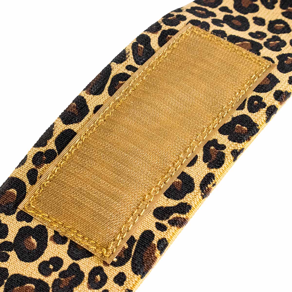 Medium Wrist Wraps, Leopard print - IPF Approved, 30cm/60cm - Strength Shop