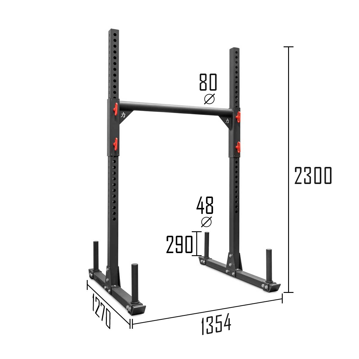 Heavy Duty Riot Yoke 2.0 – 1.89 or 2.30m (3mm Steel / 75mm Box Section) - Strength Shop