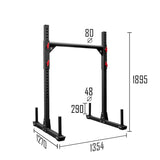 Heavy Duty Riot Yoke 2.0 – 1.89 or 2.30m (3mm Steel / 75mm Box Section) - Strength Shop