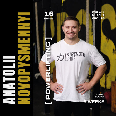 Powerlifting Training Program – 5-Week Strength Plan - Strength Shop